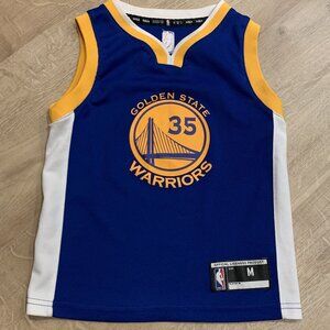 Adidas NBA Golden State Warriors Kevin Durant #35 Jersey Kids Boys Medium (5/6)